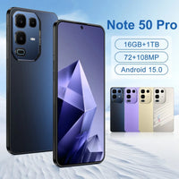 2025 Hot Selling Note 50 Pro 5G Smartphone LED Display 50MP AI Camera Features Android 14 Phone for Global Version Black 2025 Hot Selling Note 50 Pro 5G Smartphone LED Display 50MP AI Camera Features Android 14 Phone for Global Version - shop_name