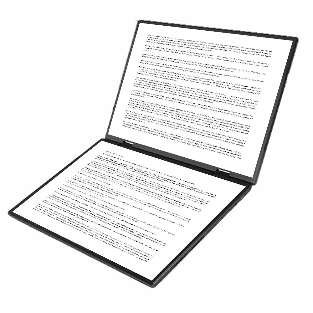 2025 New 14 Inch +14 Inch Dual Touch Screen Intel 13th N100 Aluminum Yoga Laptops for Business Office Education Laptop Gray 2025 New 14 Inch +14 Inch Dual Touch Screen Intel 13th N100 Aluminum Yoga Laptops for Business Office Education Laptop - shop_name