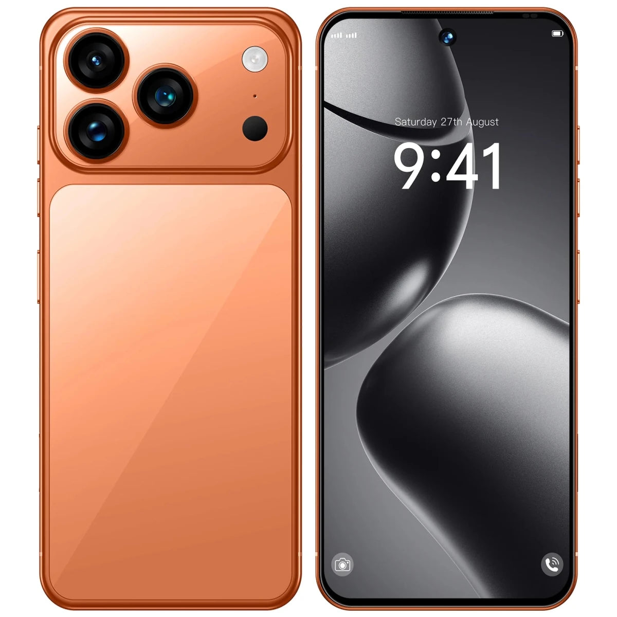 2025 New Arrival Original I17 Phone 17 Pro Max 5G 6.9 Inches 16GB +1TB Octa Core CPU 200MP Rear Camera LTE Cellular Orange 2025 New Arrival Original I17 Phone 17 Pro Max 5G 6.9 Inches 16GB +1TB Octa Core CPU 200MP Rear Camera LTE Cellular - shop_name