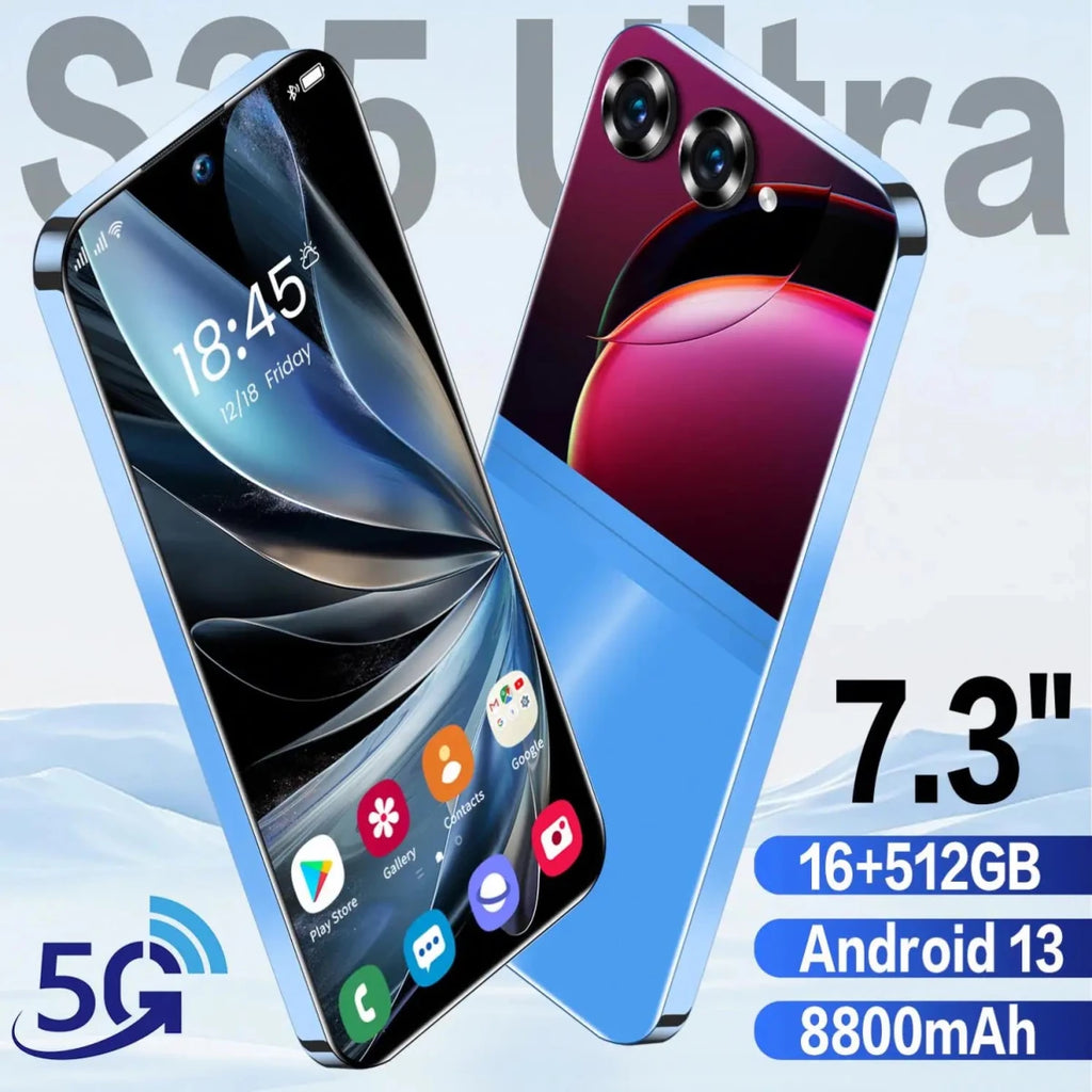 2025 New Arrival S25 Ultra Phone Global Version Mobile Phone 16GB+1TB Android 14.0 Cellphones Unlocked Smartphone Black 2025 New Arrival S25 Ultra Phone Global Version Mobile Phone 16GB+1TB Android 14.0 Cellphones Unlocked Smartphone - shop_name