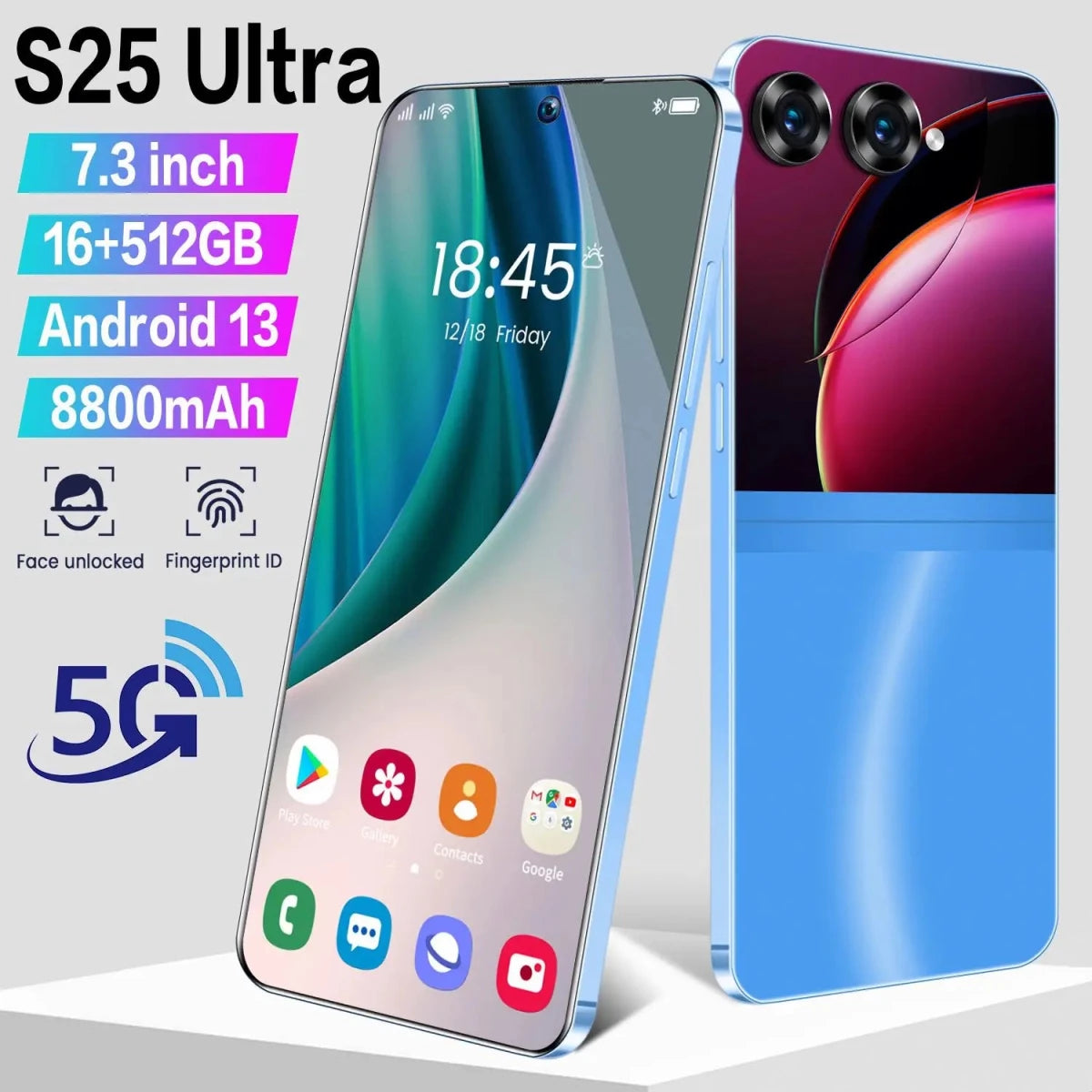 2025 New Arrival S25 Ultra Phone Global Version Mobile Phone 16GB+1TB Android 14.0 Cellphones Unlocked Smartphone Black 2025 New Arrival S25 Ultra Phone Global Version Mobile Phone 16GB+1TB Android 14.0 Cellphones Unlocked Smartphone - shop_name
