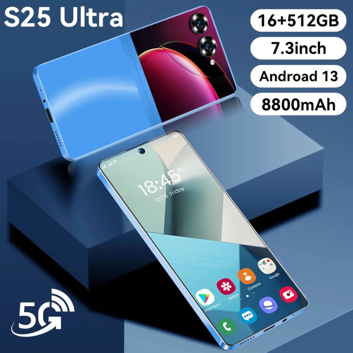 2025 New Arrival S25 Ultra Phone Global Version Mobile Phone 16GB+1TB Android 14.0 Cellphones Unlocked Smartphone Black 2025 New Arrival S25 Ultra Phone Global Version Mobile Phone 16GB+1TB Android 14.0 Cellphones Unlocked Smartphone - shop_name