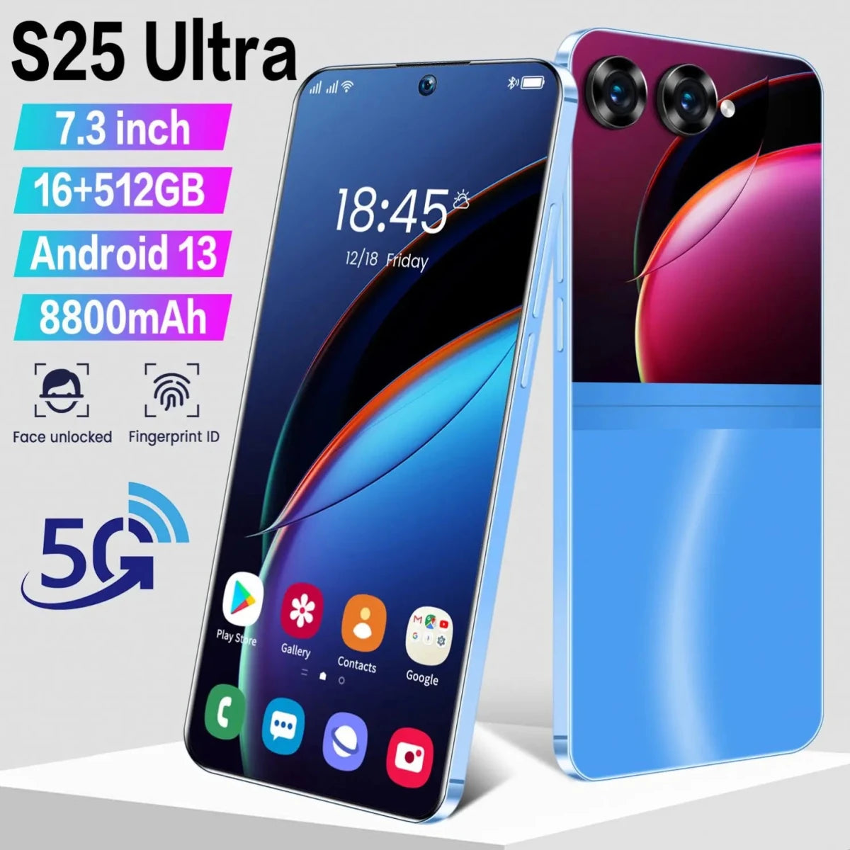 2025 New Design Fold S25 Ultra+ 5G Cell Mobile Phone 14+514GB Huge Memory Android 14 Hot Selling S Fold 24 Smart Phone White 2025 New Design Fold S25 Ultra+ 5G Cell Mobile Phone 14+514GB Huge Memory Android 14 Hot Selling S Fold 24 Smart Phone - shop_name
