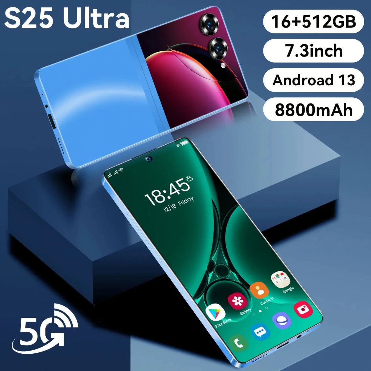 2025 New Design Fold S25 Ultra+ 5G Cell Mobile Phone 14+514GB Huge Memory Android 14 Hot Selling S Fold 24 Smart Phone White 2025 New Design Fold S25 Ultra+ 5G Cell Mobile Phone 14+514GB Huge Memory Android 14 Hot Selling S Fold 24 Smart Phone - shop_name