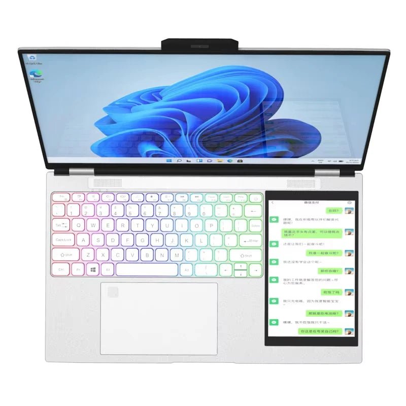 2025 New Gaming Laptop with Intel N100 Processor 16GB DDR4 512GB SSD RGB Lighting Thin Metal Design Silver 2025 New Gaming Laptop with Intel N100 Processor 16GB DDR4 512GB SSD RGB Lighting Thin Metal Design - shop_name