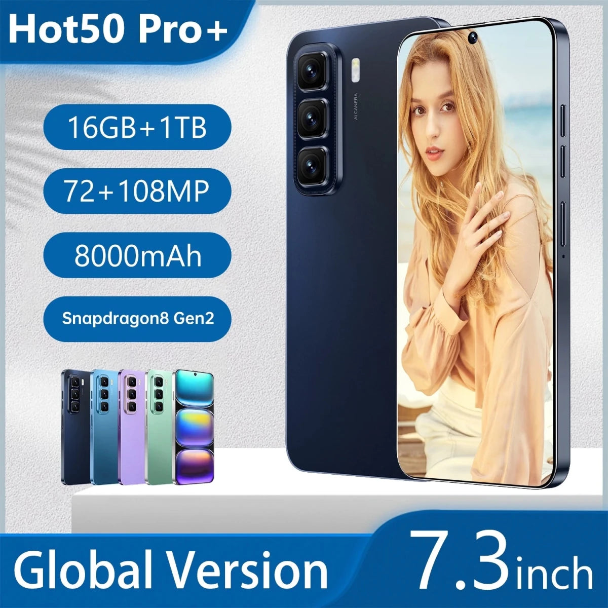 2025 New Low Price hot50 pro 5G Smartphone Gaming Phone Android Mobile Free Shipping Online Shop Cheap Black 2025 New Low Price hot50 pro 5G Smartphone Gaming Phone Android Mobile Free Shipping Online Shop Cheap - shop_name