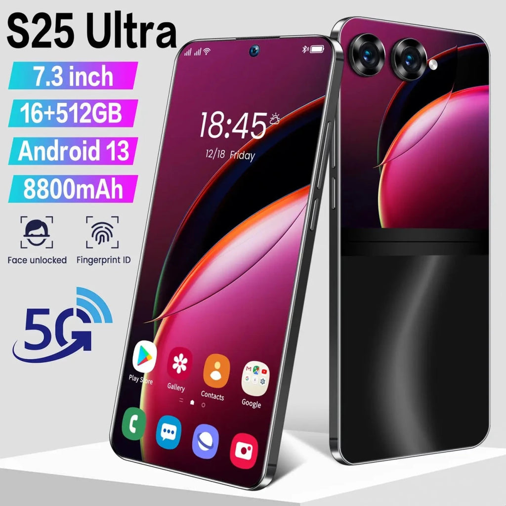 2025 Original S25 ultra Phone Smartphone 16+1TB Mobile Phone Cell Gaming Phone 5G Smartphone 3G&4G Smartphone Black 2025 Original S25 ultra Phone Smartphone 16+1TB Mobile Phone Cell Gaming Phone 5G Smartphone 3G&4G Smartphone - shop_name