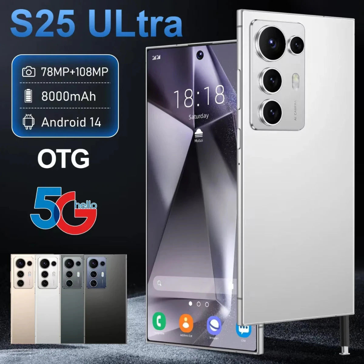 2025 S25 ULTRA Unlocked Android 5G Smartphone Global Version 8GB+256GB Memory 7.3 Inch Dual Sim Big Screen New S25 Mobile Phone White 2025 S25 ULTRA Unlocked Android 5G Smartphone Global Version 8GB+256GB Memory 7.3 Inch Dual Sim Big Screen New S25 Mobile Phone - shop_name