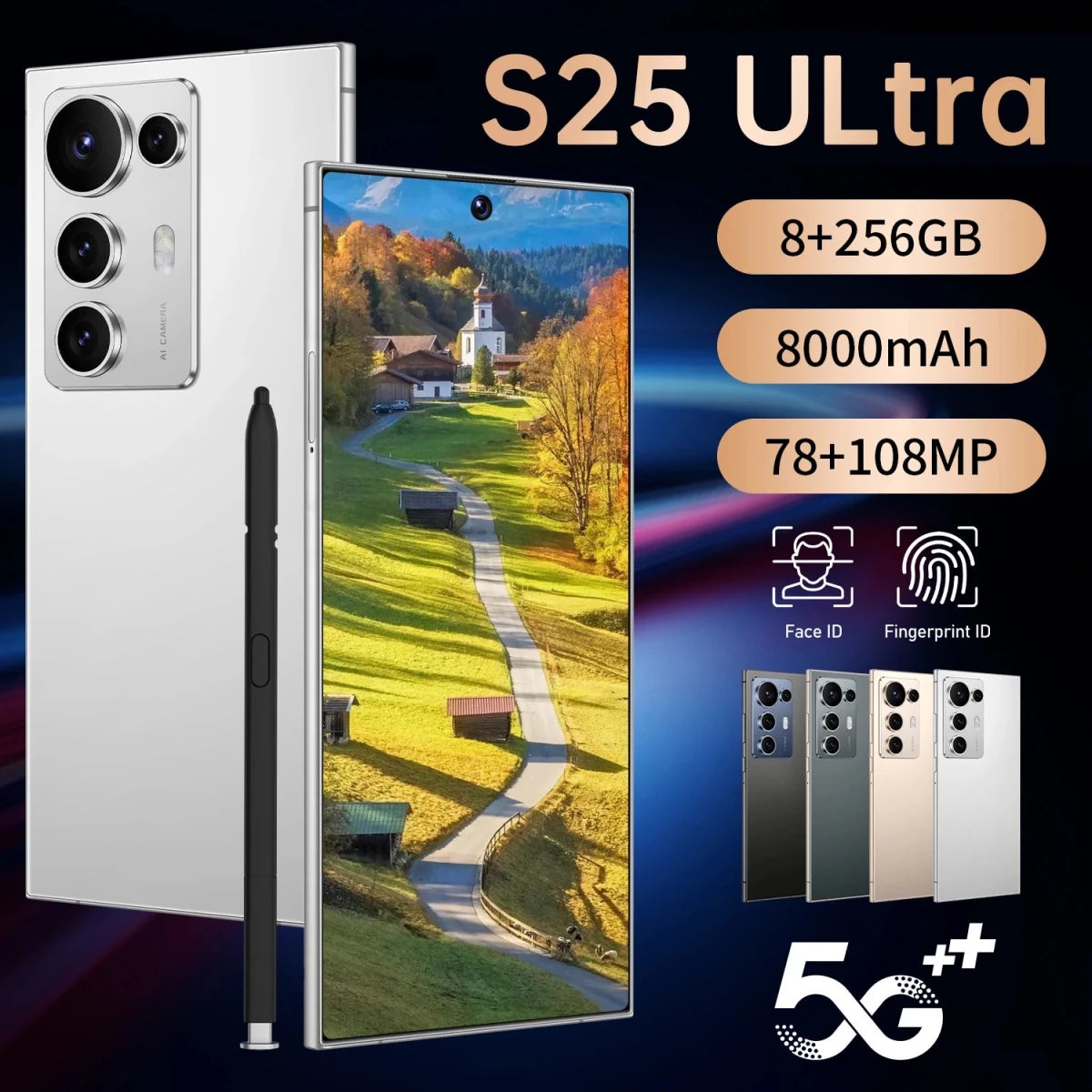 2025 S25 ULTRA Unlocked Android 5G Smartphone Global Version 8GB+256GB Memory 7.3 Inch Dual Sim Big Screen New S25 Mobile Phone Black 2025 S25 ULTRA Unlocked Android 5G Smartphone Global Version 8GB+256GB Memory 7.3 Inch Dual Sim Big Screen New S25 Mobile Phone - shop_name