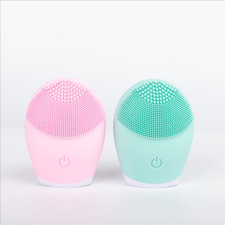 Electric Ultrasonic Silicone Facial Cleanser null