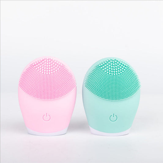 Electric Ultrasonic Silicone Facial Cleanser null