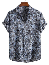 New SpringSummer Short Shirt Mens Top