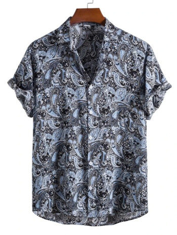 New SpringSummer Short Shirt Mens Top