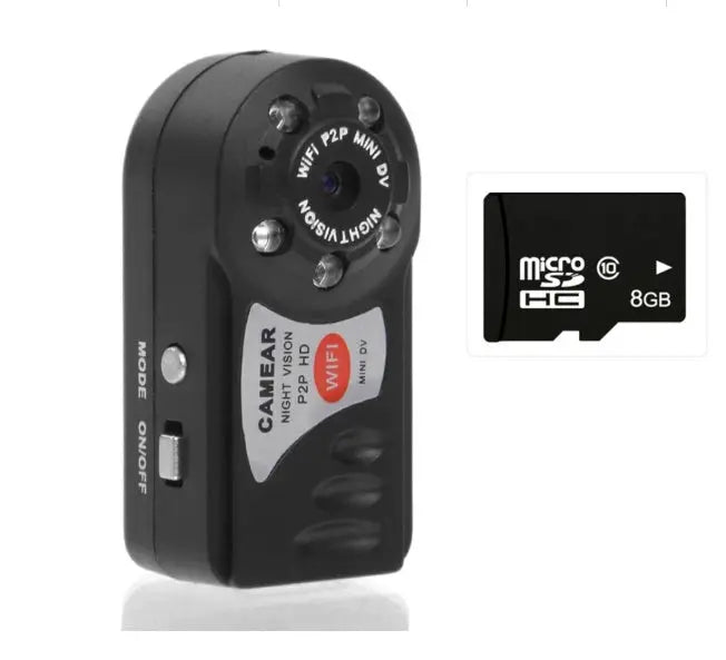 Mini WiFi Camera Wireless Securiy Video Camera With Infrared Night Vision Wireless DVR null