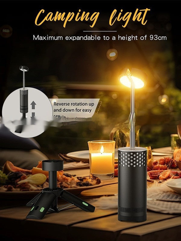 Outdoor Telescopic Camping Lantern Multi-function null