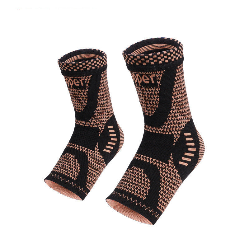 Copper Fiber Sports Ankle Support null