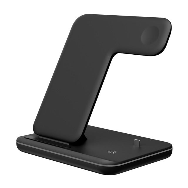 Compatible Mobile Phone Watch Earphone Wireless Charger 3 In 1 Wireless Charger Stand null