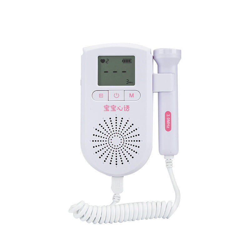 Fetal Heart Rate Monitor Home Pregnancy Baby Fetal Sound Heart Rate Detector null