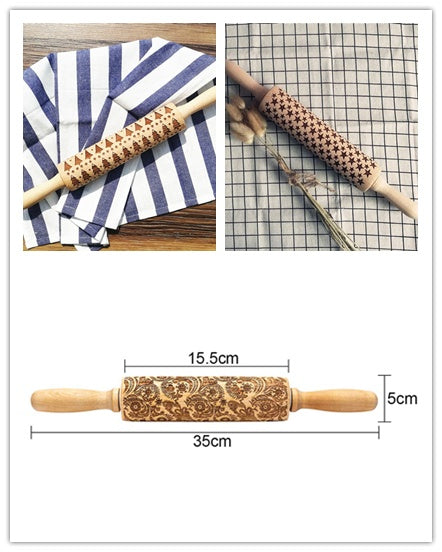 Rolling Pin Christmas Embossing null