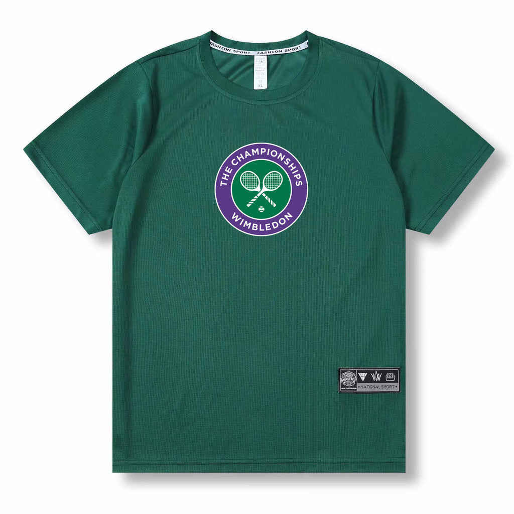 Quick-drying Tennis Suit Wimbledon Four Grand Slam Top Short Sleeve