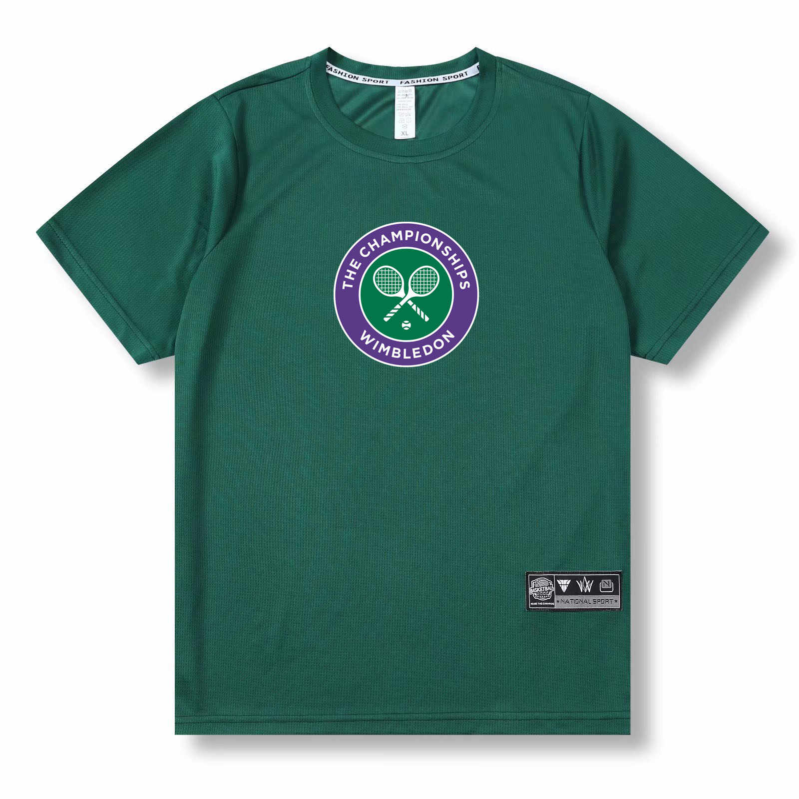 Quick-drying Tennis Suit Wimbledon Four Grand Slam Top Short Sleeve