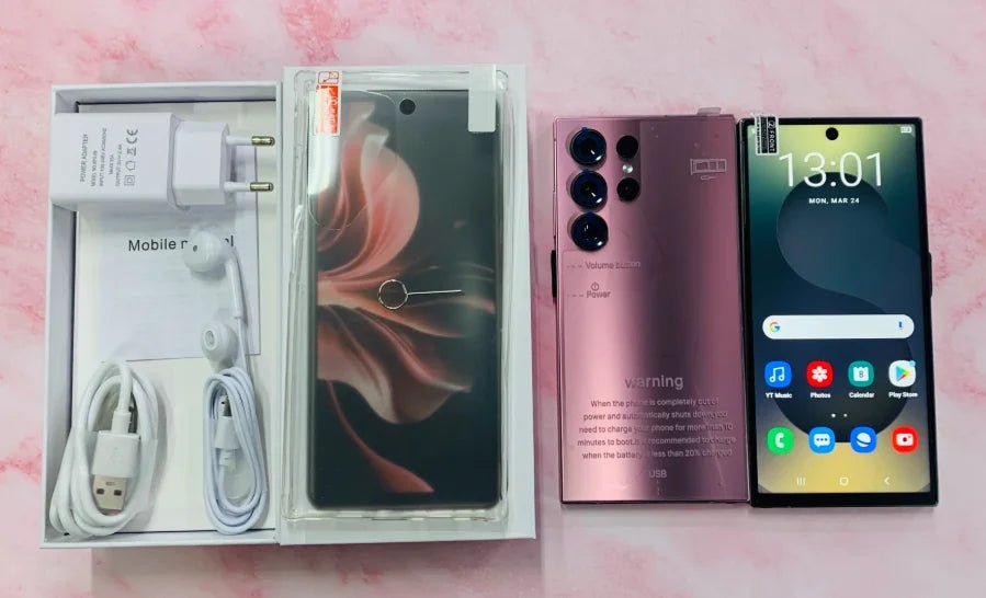 22G+2TB Wholesale 2025NEW S25 Ultra 5G Smartphone Dual - SIM High - configuration System Built - in Pen Full Screen Android 15 Phone Red 22G+2TB Wholesale 2025NEW S25 Ultra 5G Smartphone Dual - SIM High - configuration System Built - in Pen Full Screen Android 15 Phone - shop_name