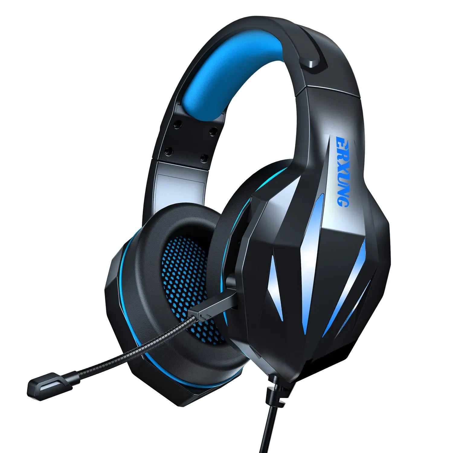 Headset Gaming Headset With Luminous Wired Gaming Headset null