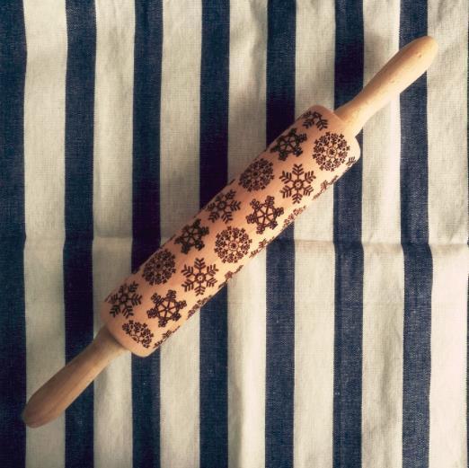 Rolling Pin Christmas Embossing null