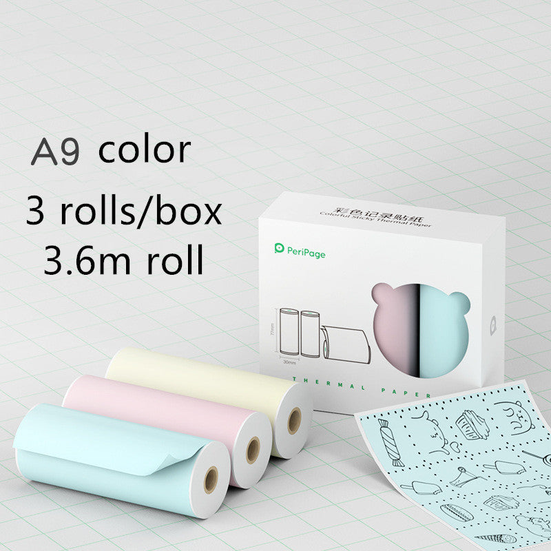 Mini Bliuetooth Wireless Thermal Printer Paper Sticker Label Printer null