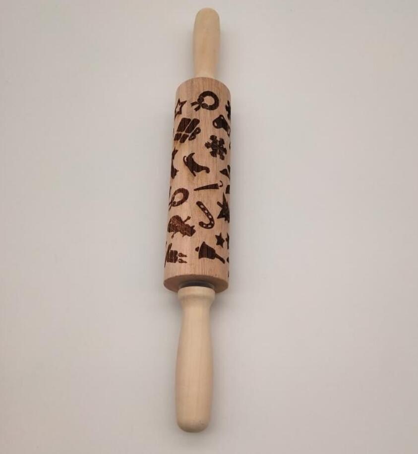 Rolling Pin Christmas Embossing null