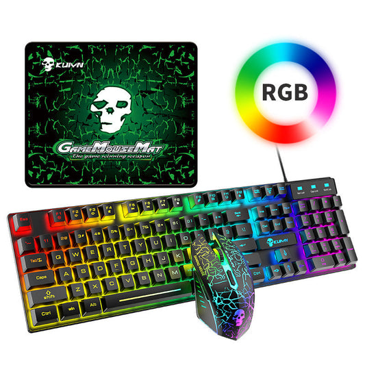 Kuiying T6RGB Luminous Keyboard And Mouse Set null