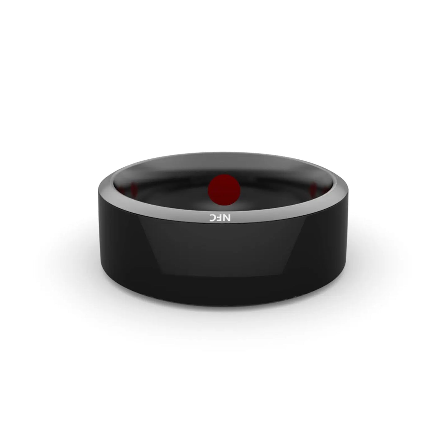 Smart Ring Wearable Device Multifunctional Black High-tech null