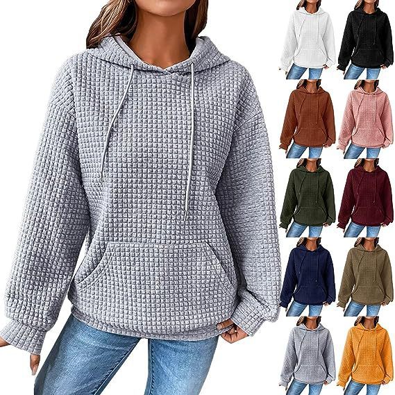 Women's Loose Casual Solid Color Long-sleeved Sweater null