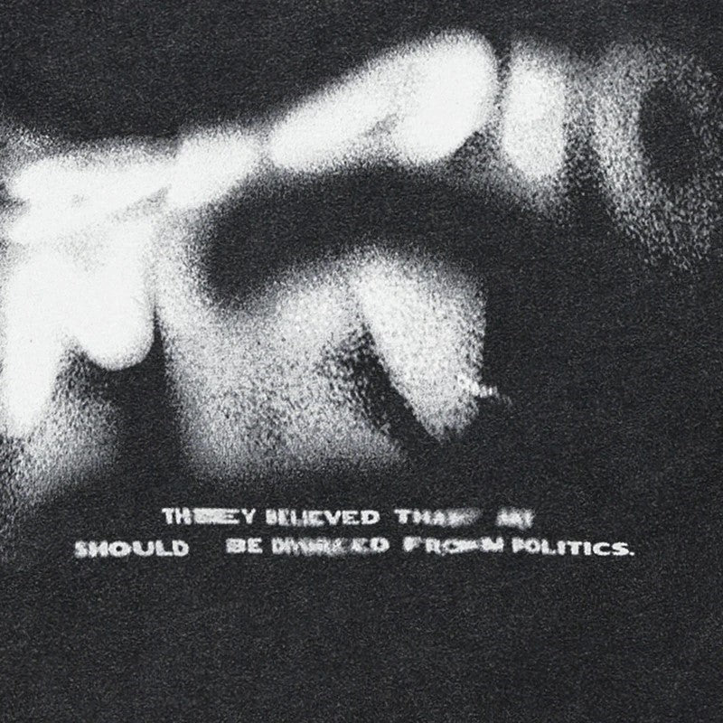 Fashion Personality Men's Retro Fuzzy T-shirt