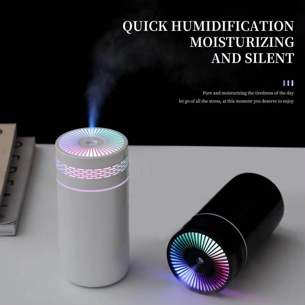 250ML Car Air Humidifier Portable Mini Spray Mist Humidifier With LED Light USB Powered Essential Difffor Bedroom And Travel - Update Avenue 