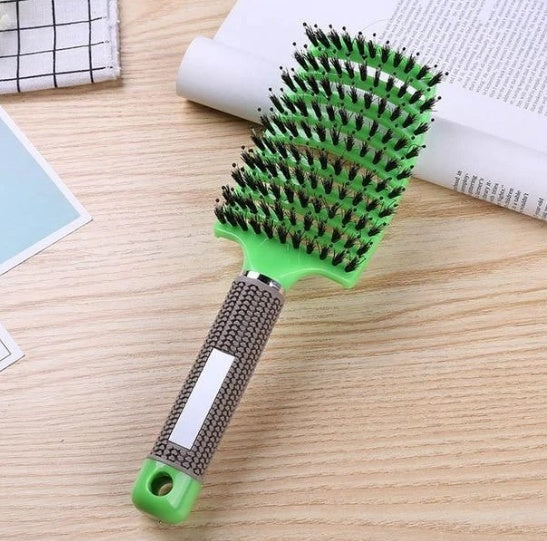 Hairbrush Anti Klit Brushy Haarborstel Women Detangler Hair Brush Bristle Nylon Scalp Massage  Teaser Hair Brush Comb null