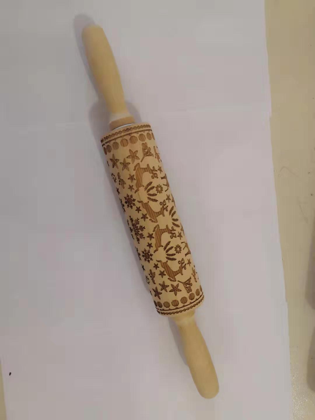 Rolling Pin Christmas Embossing null