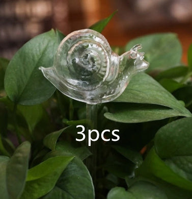 Glass Automatic Self Watering Bird Watering Cans Flowers Plant Decorative Clear Glass Watering Device Houseplant null