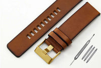 Retro Leather Watch Band Men