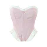 Women's Bandeau Slim-fit Small Top