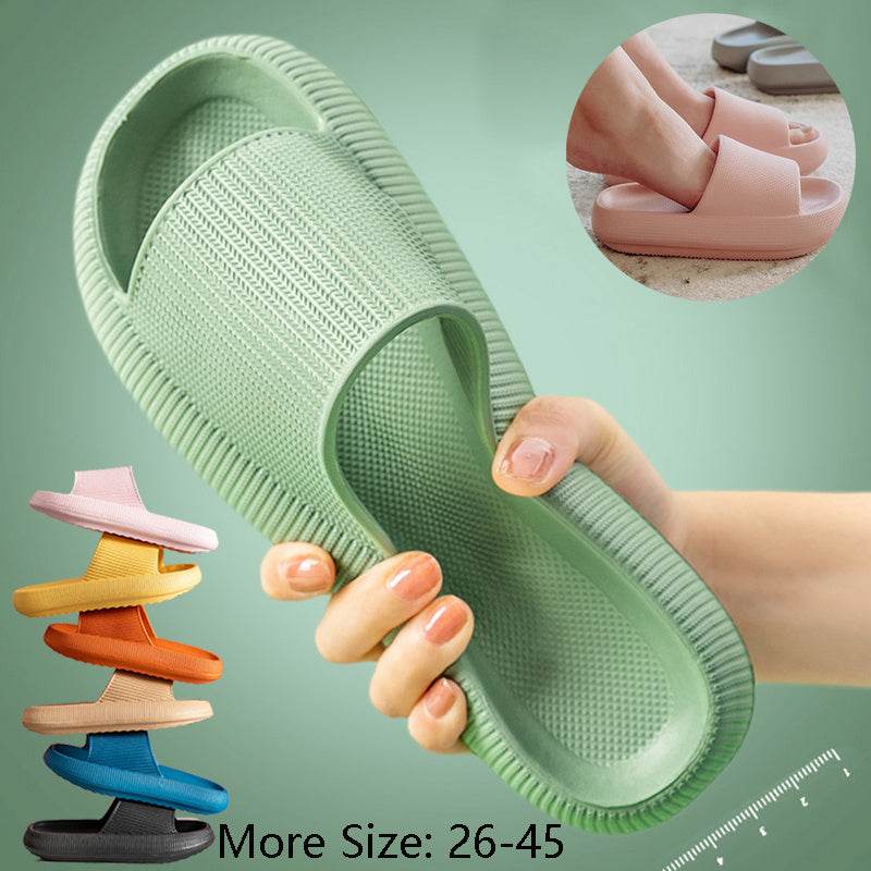 26-45 Size Hot EVA Shoes For Women Slippers Soft Soles Summer Bathroom Slippers - Update Avenue 