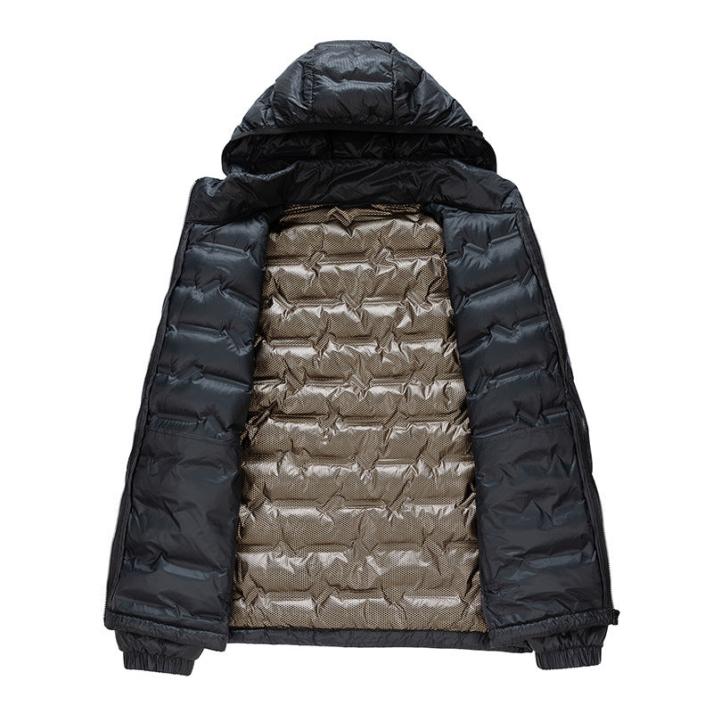 Graphene Casual Hooded Down Jacket