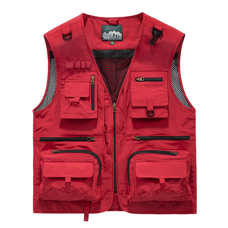 New Mesh Quick-Drying Vest Men
