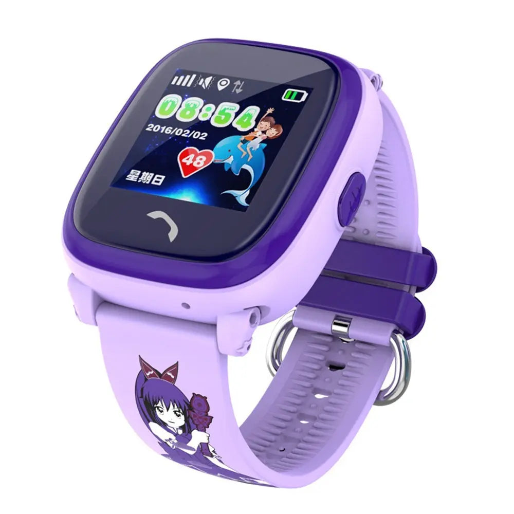 DF25 Children Waterproof Smart Watches Touch Screen Call for Rescue Remote Monitoring and Location Children's Telephone Watches null