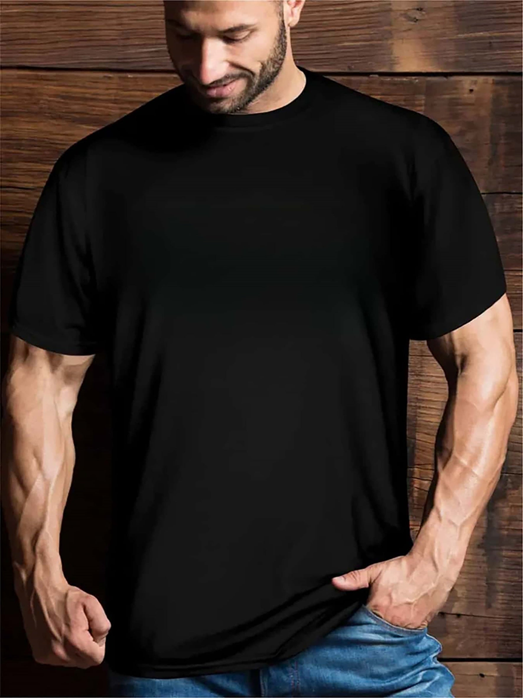 Men's Printed Short-sleeved T-shirt null