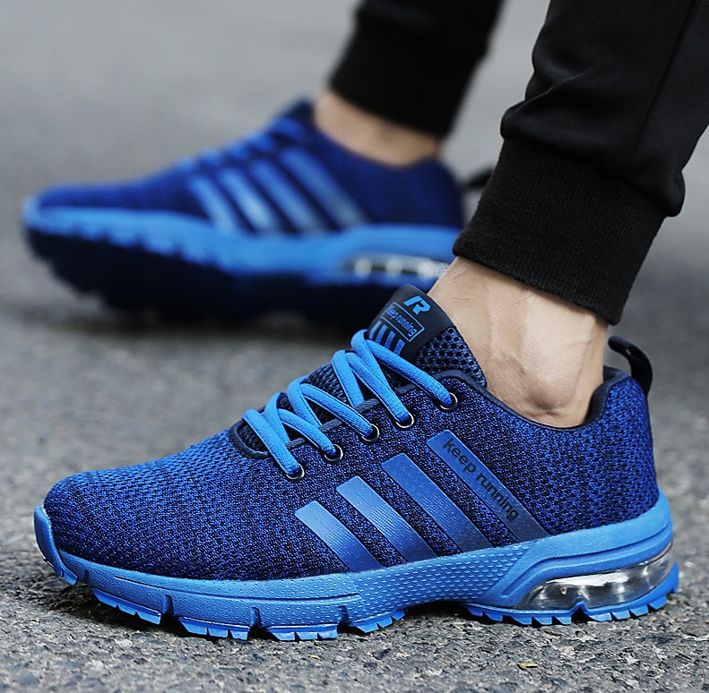 Best selling couple sports shoes breathable mesh outdoor men and women running shoes sports shoes fitness jogging shoes men null