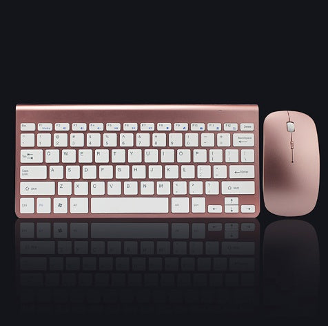 2.4G Wireless Keyboard And Mouse Protable Mini Keyboard Mouse Combo Set For Notebook Laptop Mac Desktop PC Computer Smart TV PS4 null