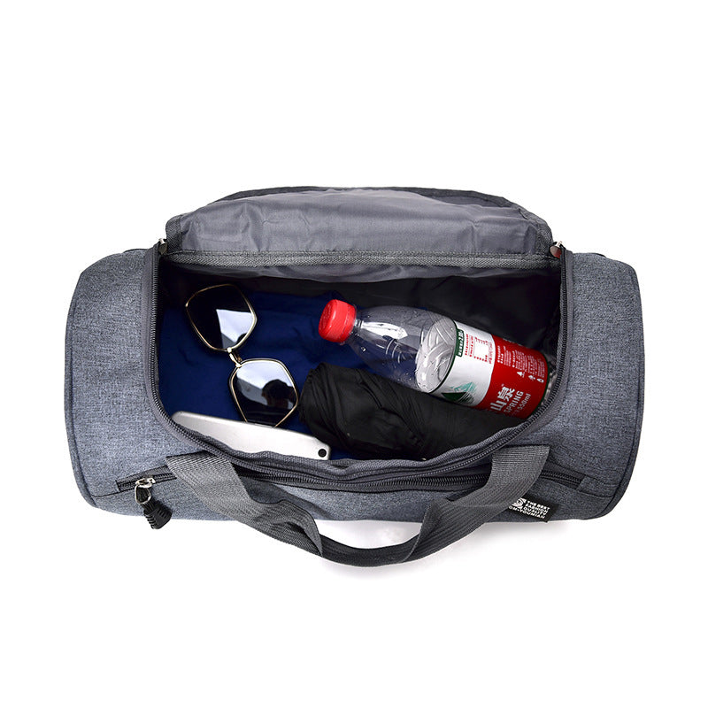 Sports bag cylinder swimming gym bag null