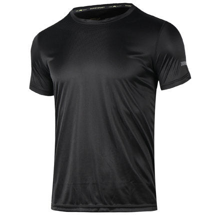 Gym short-sleeved men's loose and quick-drying clothes null