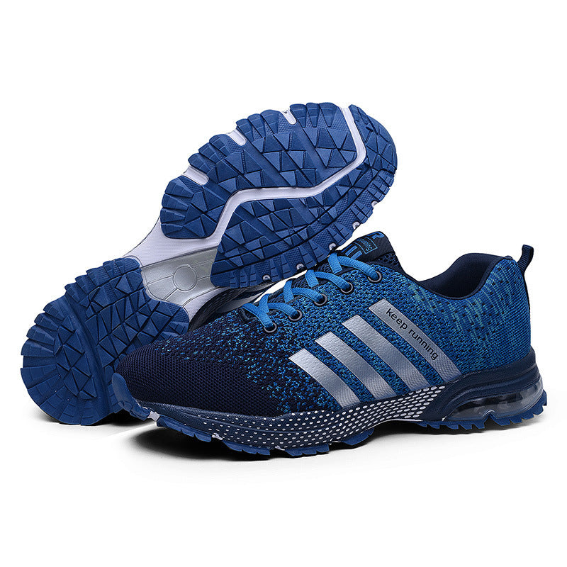 Best selling couple sports shoes breathable mesh outdoor men and women running shoes sports shoes fitness jogging shoes men null